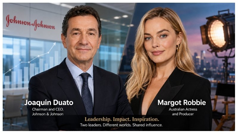 Joaquin Duato and Margot Robbie and their professional backgrounds